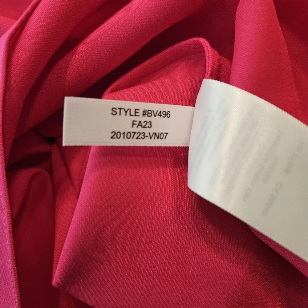 J. CREW NEON FUCHSIA LUSTER CHARMEUSE GWYNETH SLIP DRESS SZ 4 NWT